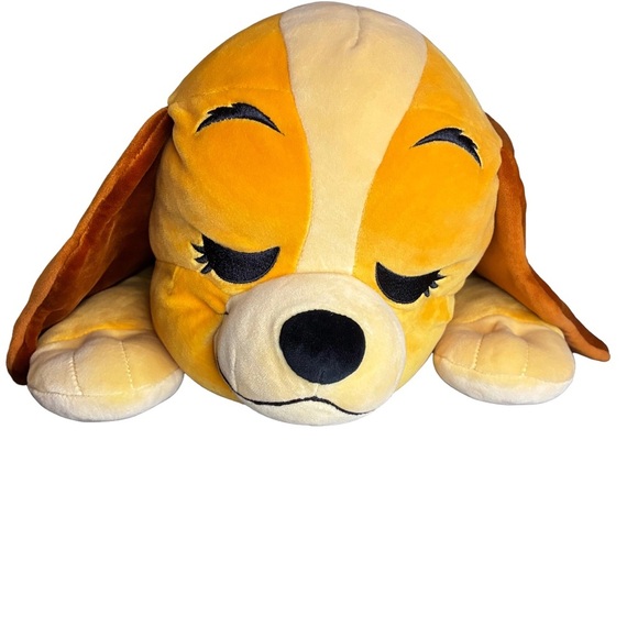 Disney Other - Disney Lady and the Tramp Lady Cuddleez Plush Pillow 25”